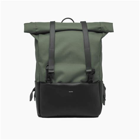 beatnik & sons green backpack.